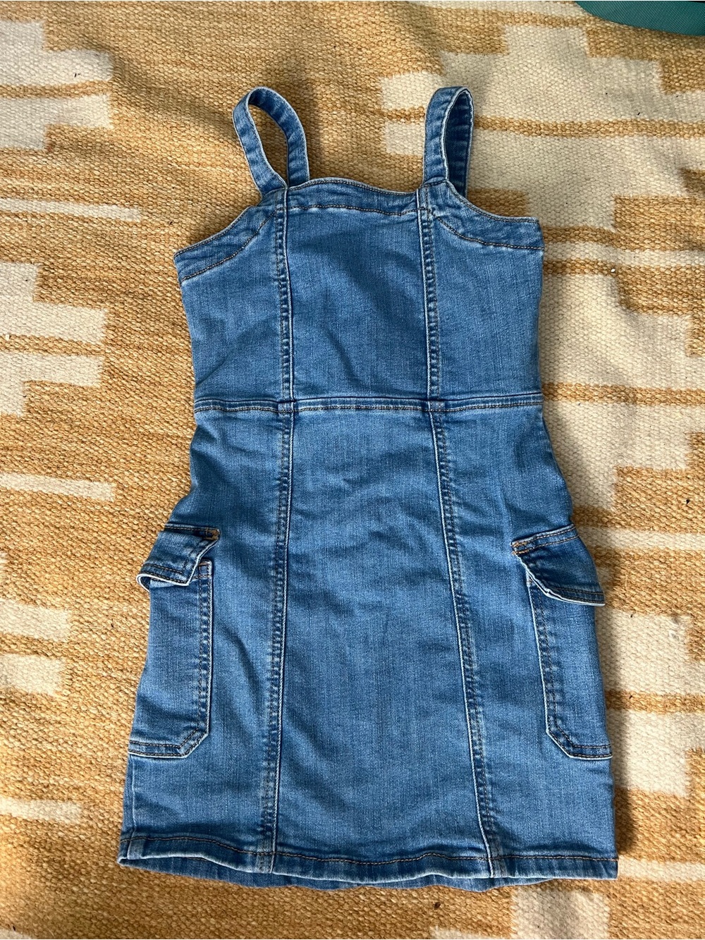art class Blue Denim Dress